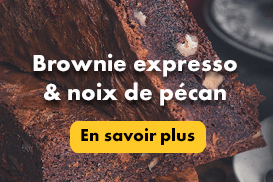Brownie avec vos capsules compatibles Nespresso